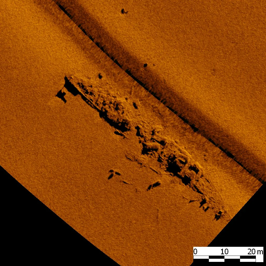 Hoe werkt een side scan sonar?